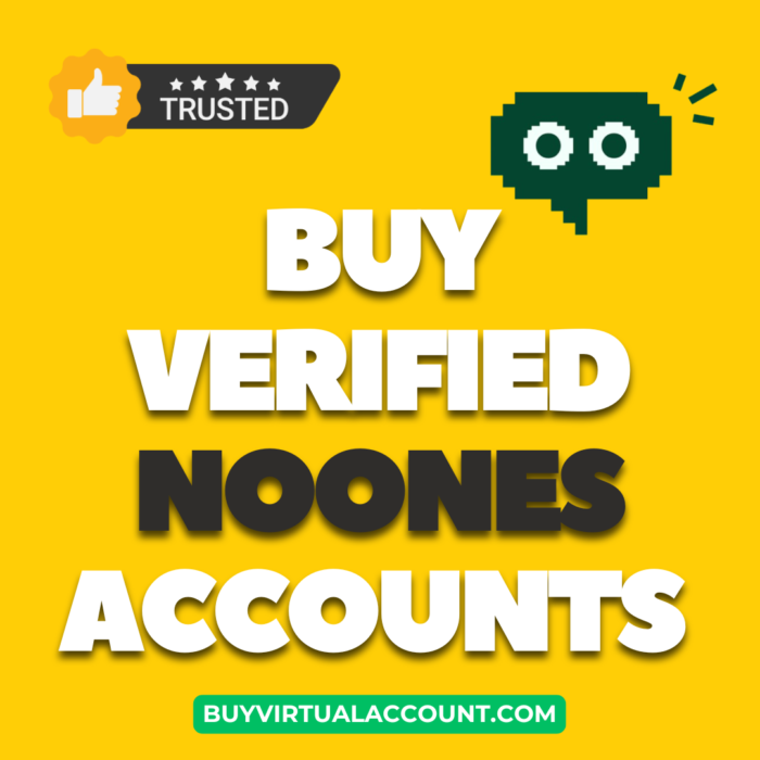 Buy Verified Noones Accounts, Buy Noones Account, Buy Verified Noones Account, Verified Noones Accounts for sale, Noones Accounts